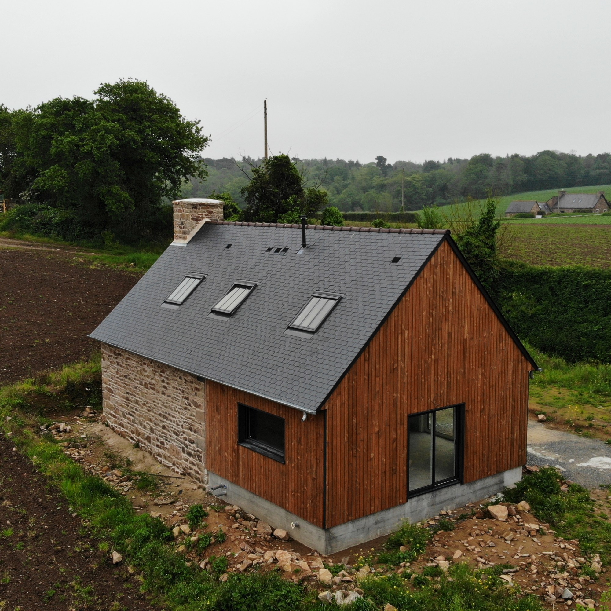 Extension et rénovation Côtes d'Armor Loguivy de la Mer